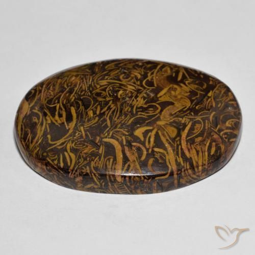 Jasper Gemstone in 40.7 x 32.9 mm Size for Sale, Jasper Stone in Multicolor Color