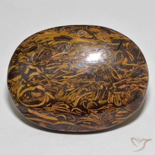76.80ct Natural Multicolor Jasper, Oval, Opaque