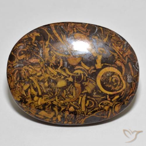 78.76 ct Multicolor Jasper Stone, Natural Jasper in Oval Cabochon Shape for Sale