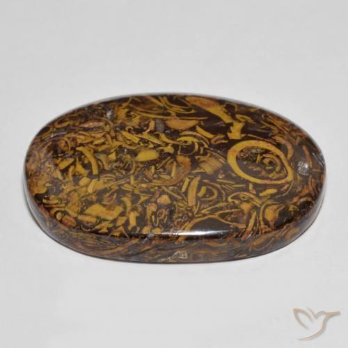 Jasper Gemstone in 37.5 x 29.1 mm Size for Sale, Jasper Stone in Multicolor Color