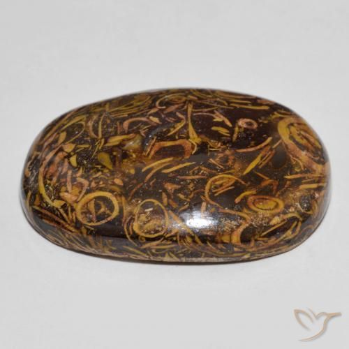 Jasper Gemstone in 33.4 x 25.3 mm Size for Sale, Jasper Stone in Multicolor Color
