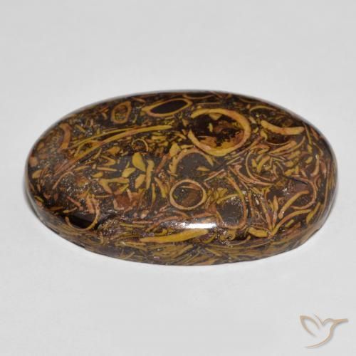 Jasper Gemstone in 35 x 25.2 mm Size for Sale, Jasper Stone in Multicolor Color