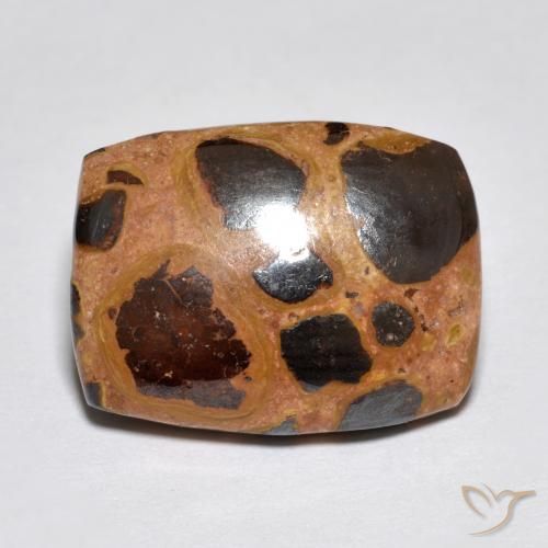 9.85ct Natural Multicolor Jasper, Cushion, Opaque