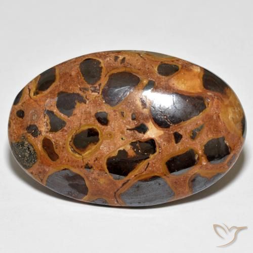 23.58ct Natural Multicolor Jasper, Oval, Opaque