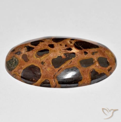 Jasper Gemstone in 31.1 x 20.2 mm Size for Sale, Jasper Stone in Multicolor Color