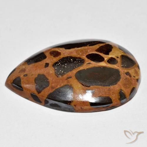 Jasper Gemstone in 25.8 x 19.2 mm Size for Sale, Jasper Stone in Multicolor Color