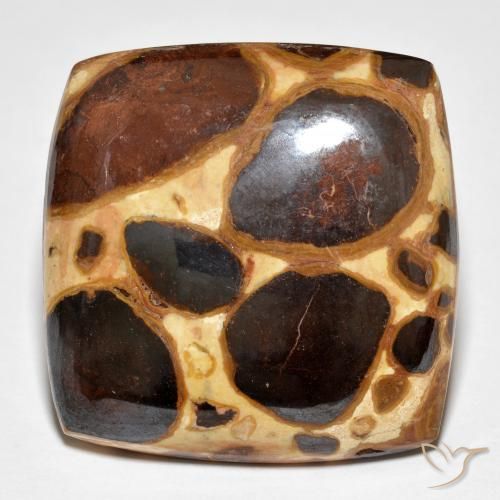 27.48ct Natural Multicolor Jasper, Cushion, Opaque