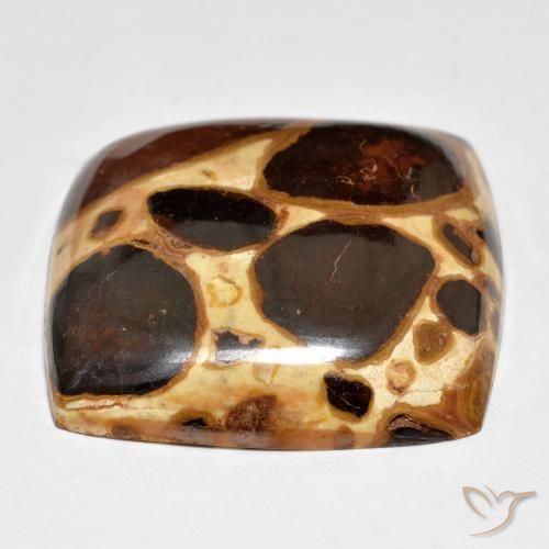 Jasper Gemstone in 23.1 x 23.1 mm Size for Sale, Jasper Stone in Multicolor Color