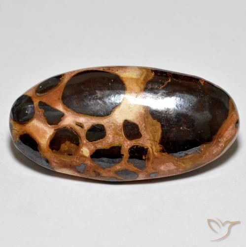 19.60ct Natural Multicolor Jasper, Oval, Opaque