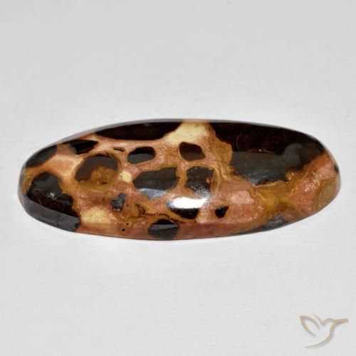 Jasper Gemstone in 30.4 x 15.1 mm Size for Sale, Jasper Stone in Multicolor Color
