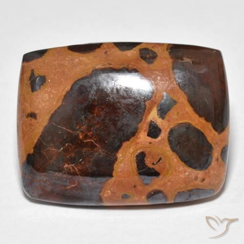15.07ct Natural Multicolor Jasper, Cushion, Opaque
