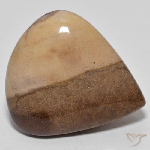 19.98ct Natural Multicolor Jasper, Pear Shape, Opaque