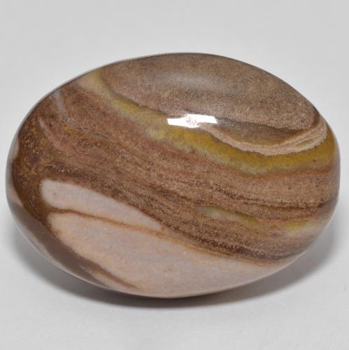 Jaspe Multicolor Ovalada de 23.36 ct de Indonesia, dimensión 25,2 x 18,4mm, piedra preciosa natural No tratado, claridad Opaco, Jaspe Cabujón Óvalo de 1 pieza, dureza de Mohs de 6.5 - 7 Adecuado para joyas de uso diario , Photo A