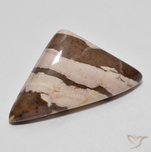 14.98 ct Multicolor Jasper Stone, Natural Jasper in Trillion Cabochon Shape for Sale