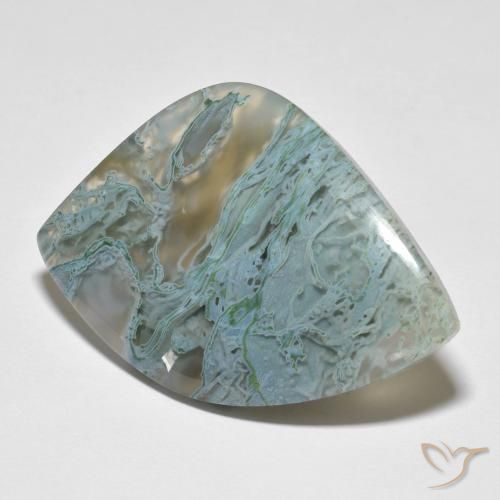 34.10 ct Multicolor Jasper Stone, Natural Jasper in Fancy Cabochon Shape for Sale