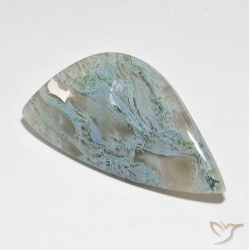 35.19 ct Multicolor Jasper Stone, Natural Jasper in Fancy Cabochon Shape for Sale