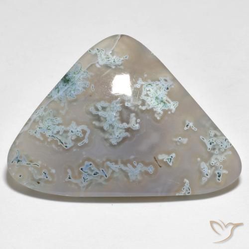 33.55ct Natural Multicolor Jasper, Trillion, Translucent