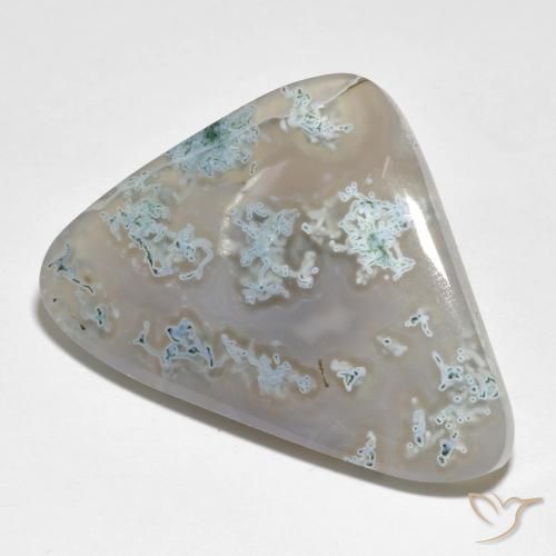 33.55 ct Multicolor Jasper Stone, Natural Jasper in Trillion Cabochon Shape for Sale