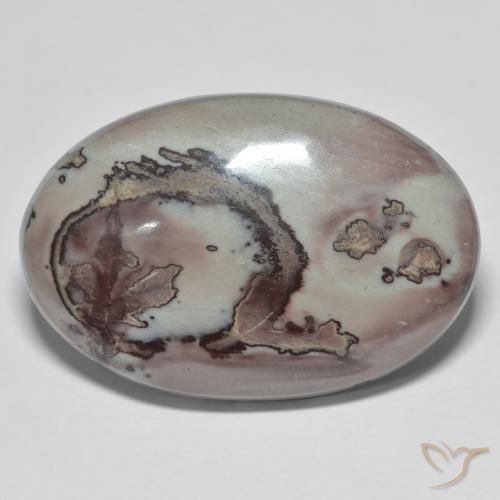 31.89ct Natural Multicolor Jasper, Oval, Opaque, Photo A