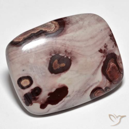 Jaspe Multicolor Cabujón forma Cojín de 42.63 ct de Indonesia, dimensión 31,6 x 24,7mm, piedra preciosa natural No tratado, claridad Opaco, Jaspe de 1 pieza en color Multicolor, dureza Mohs de 6.5 - 7 Adecuado para joyas de uso diario, Photo A
