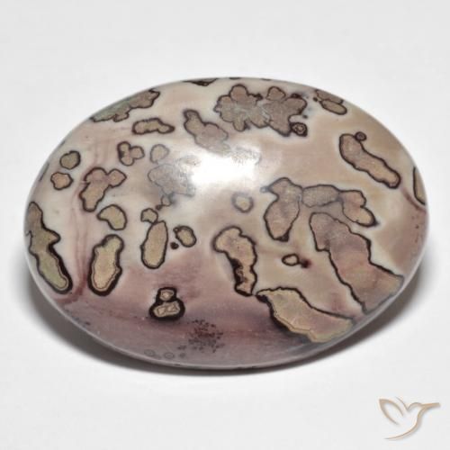 40.12ct Natural Multicolor Jasper, Oval, Opaque