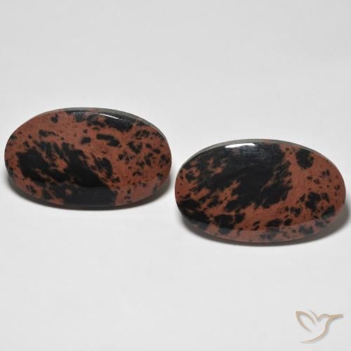 24.53 ct Oval Jasper, 24.3 x 14.5 mm From Indonesia, Photo A