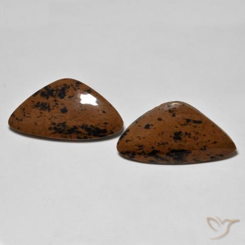 20.9 ct Fancy Jasper, 26.2 x 13.7 mm From Indonesia, Photo A