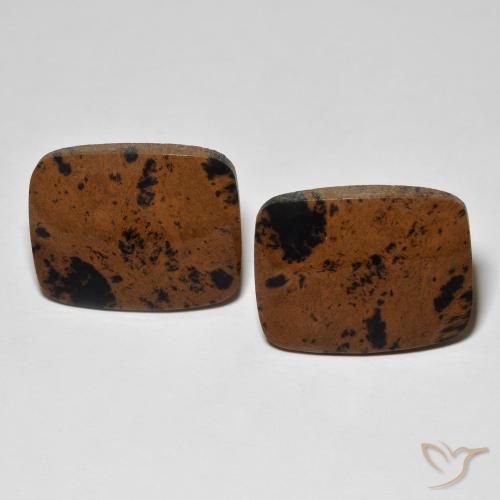 23.67 ctw Multicolor Jasper Gemstones, Jasper Gems in Cushion Cabochon Shape for Sale.