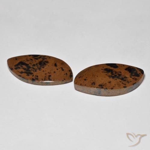 Jasper Gemstones in 25.3 x 15.6 mm Size for Sale, Jasper Stones in Multicolor Color