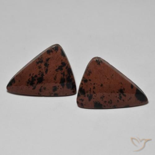 20.20ctw Natural Multicolor Jasper, Trillion, Opaque