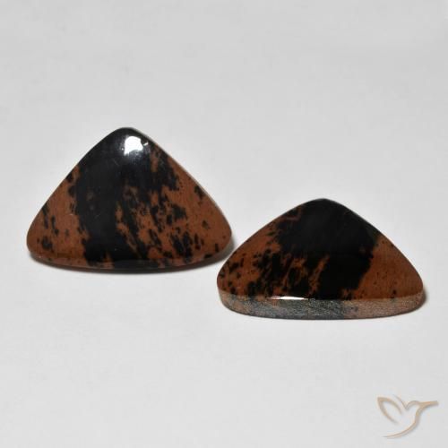 18.99 ctw Multicolor Jasper Stones, Natural Jasper in Trillion Cabochon Shape for Sale