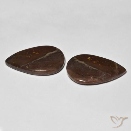 Jasper Gemstones in 23.1 x 13.8 mm Size for Sale, Jasper Stones in Multicolor Color