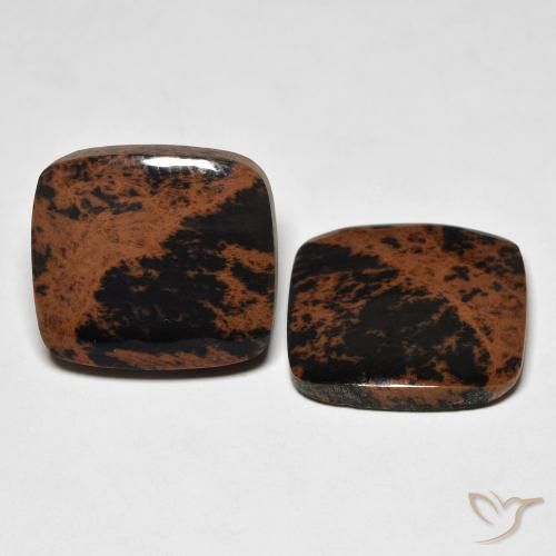22.18 ctw Multicolor Jasper Stones, Natural Jasper in Cushion Cabochon Shape for Sale