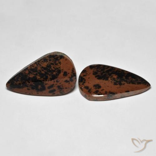 23.22 ctw Multicolor Jasper Stones, Natural Jasper in Pear Cabochon Shape for Sale