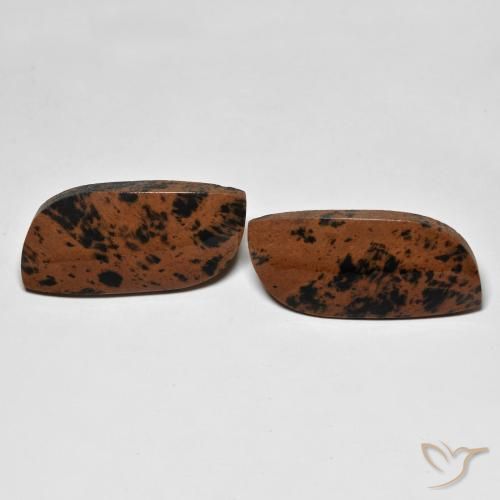 24.82 ct Fancy Jasper, 26.1 x 12.6 mm From Indonesia, Photo A