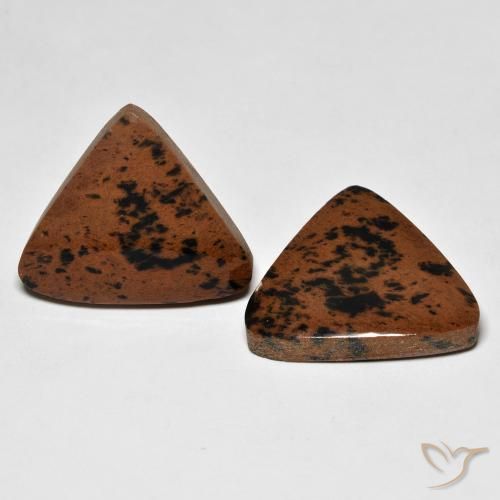21.10ctw Natural Multicolor Jasper, Trillion, Opaque