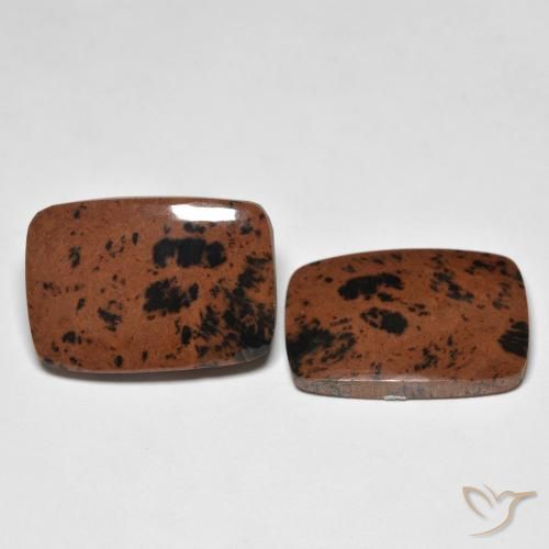 24.89 ctw Multicolor Jasper Stones, Natural Jasper in Cushion Cabochon Shape for Sale