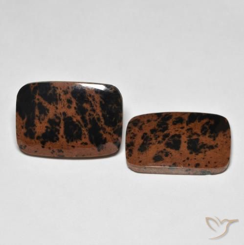 17.67 ctw Multicolor Jasper Stones, Natural Jasper in Cushion Cabochon Shape for Sale