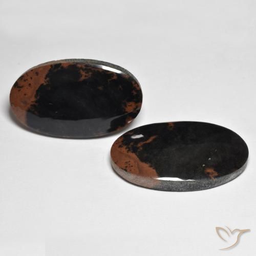 32.30 ctw Multicolor Jasper Stones, Natural Jasper in Oval Cabochon Shape for Sale