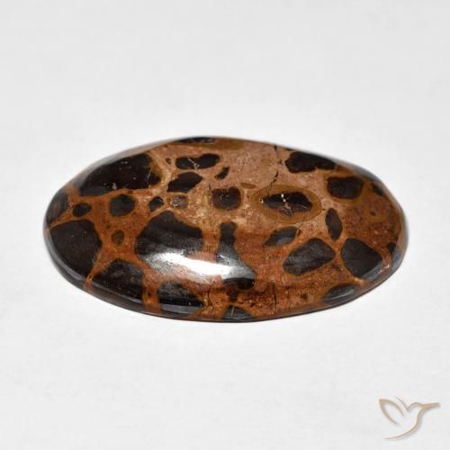 Jasper Gemstone in 27.6 x 19 mm Size for Sale, Jasper Stone in Multicolor Color
