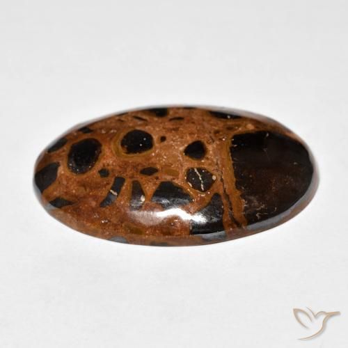 Jasper Gemstone in 28.9 x 19.7 mm Size for Sale, Jasper Stone in Multicolor Color