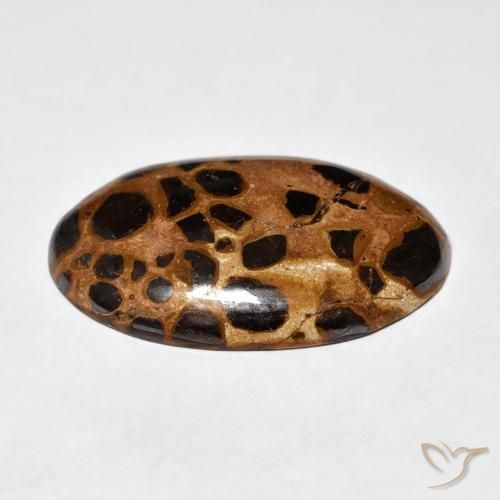 Jasper Gemstone in 28.6 x 18.8 mm Size for Sale, Jasper Stone in Multicolor Color