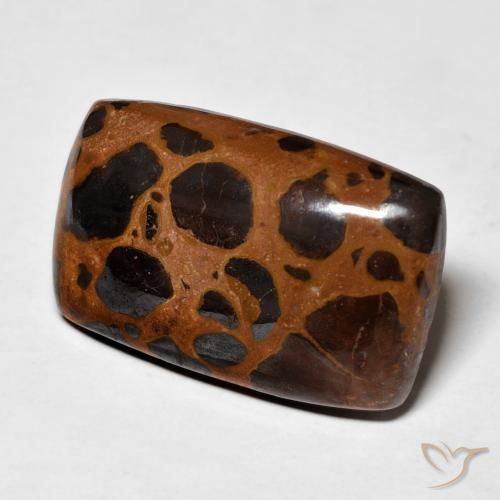 22.00 ct Multicolor Jasper Stone, Natural Jasper in Cushion Cabochon Shape for Sale