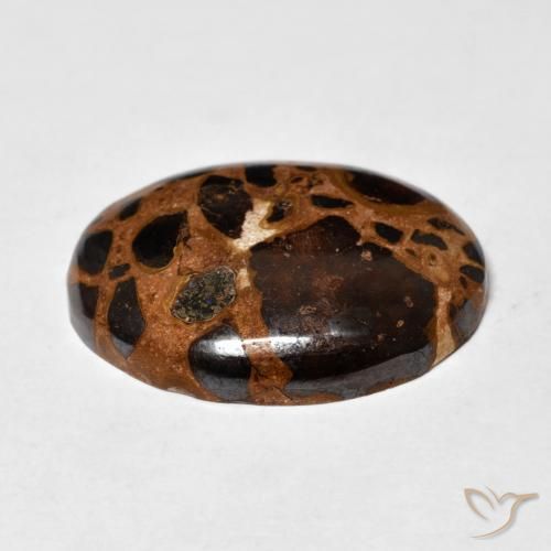 Jasper Gemstone in 25 x 18 mm (calibrated) Size for Sale, Jasper Stone in Multicolor Color