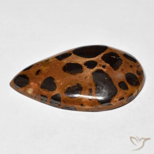 Jasper Gemstone in 31.2 x 20.7 mm Size for Sale, Jasper Stone in Multicolor Color
