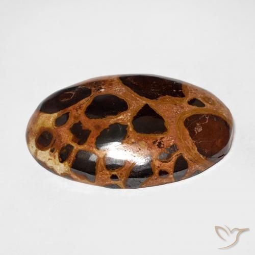 Jasper Gemstone in 25 x 18 mm (calibrated) Size for Sale, Jasper Stone in Multicolor Color