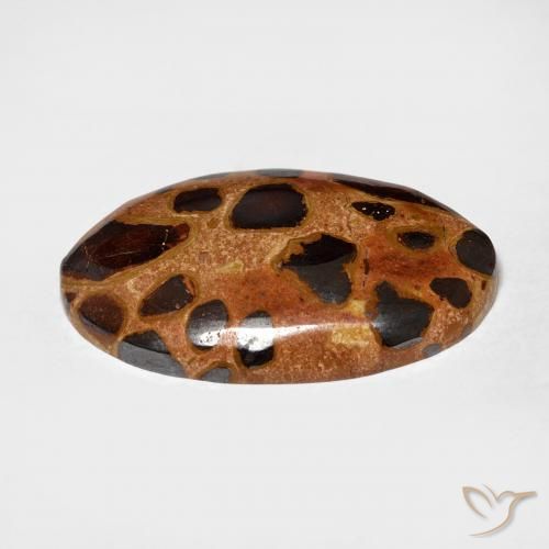 Jasper Gemstone in 26.1 x 16.5 mm Size for Sale, Jasper Stone in Multicolor Color