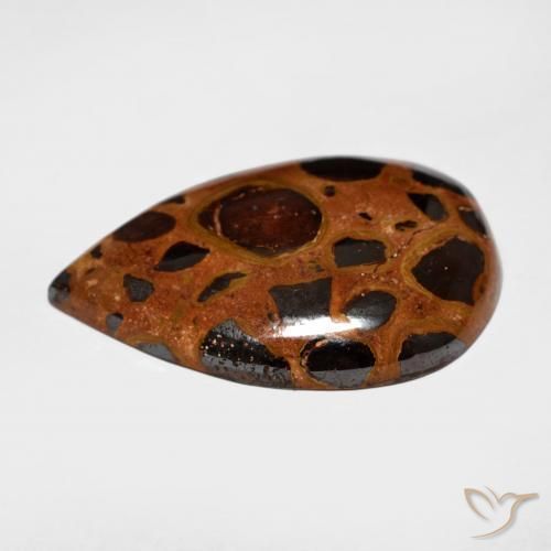 Jasper Gemstone in 25 x 18 mm (calibrated) Size for Sale, Jasper Stone in Multicolor Color