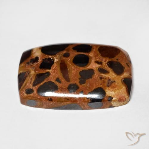 Jasper Gemstone in 23.1 x 17.4 mm Size for Sale, Jasper Stone in Multicolor Color