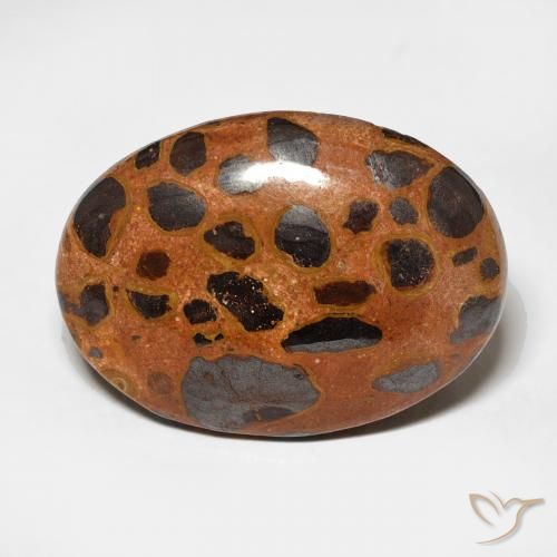 17.25ct Natural Multicolor Jasper, Oval, Opaque